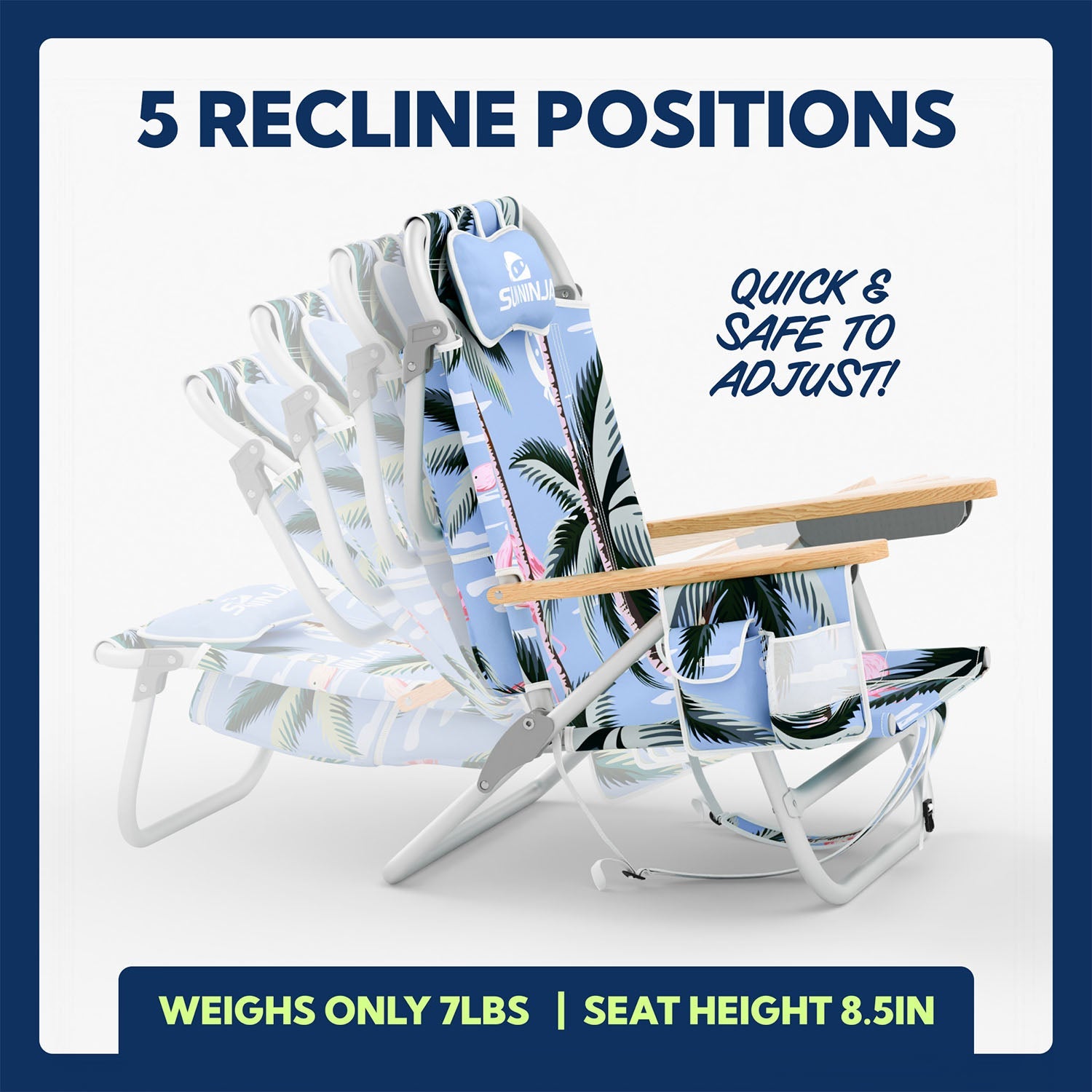 Beach Chair - 1 pc Y6 image 14