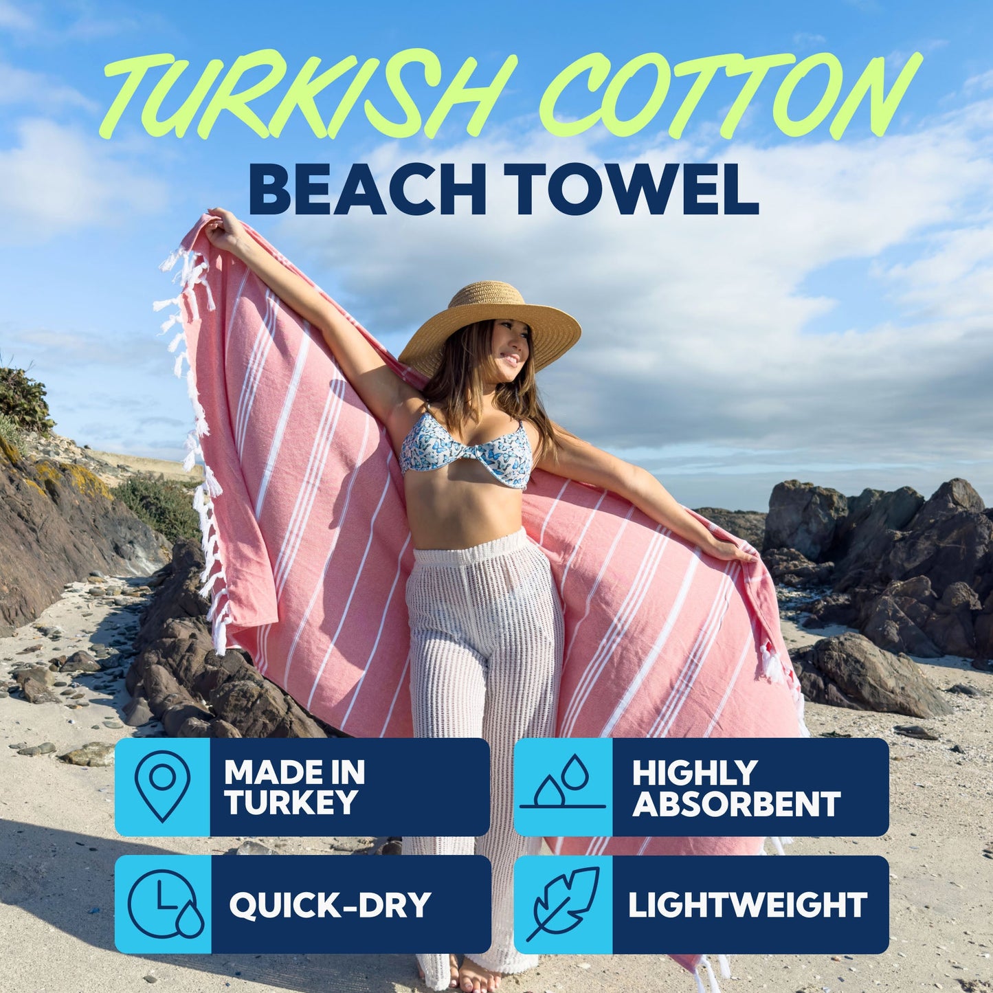 Turkish Beach Towel W1 image 18